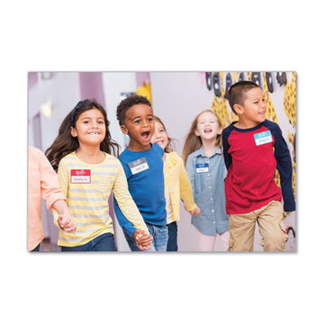 Avery® Flexible Adhesive Name Badge Labels, "hello", 3 3-8 X 2 1-3, Assorted, 120-pk freeshipping - TVN Wholesale